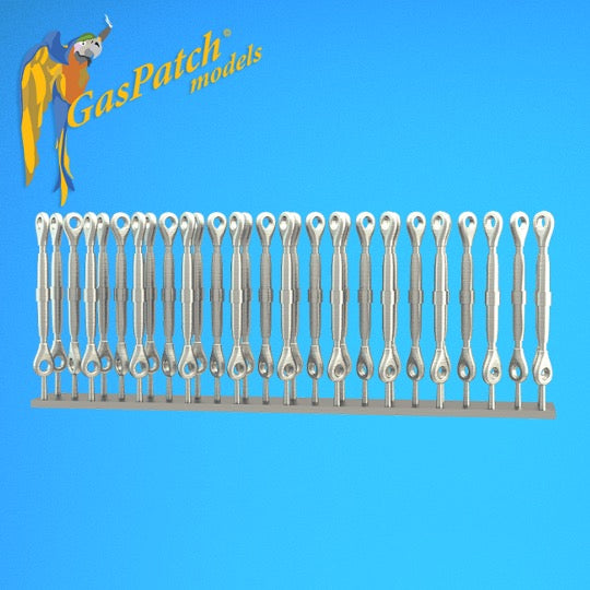 1/32 - Metal Turnbuckles - Type C