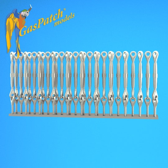 1/48 - Metal Turnbuckles - Type A