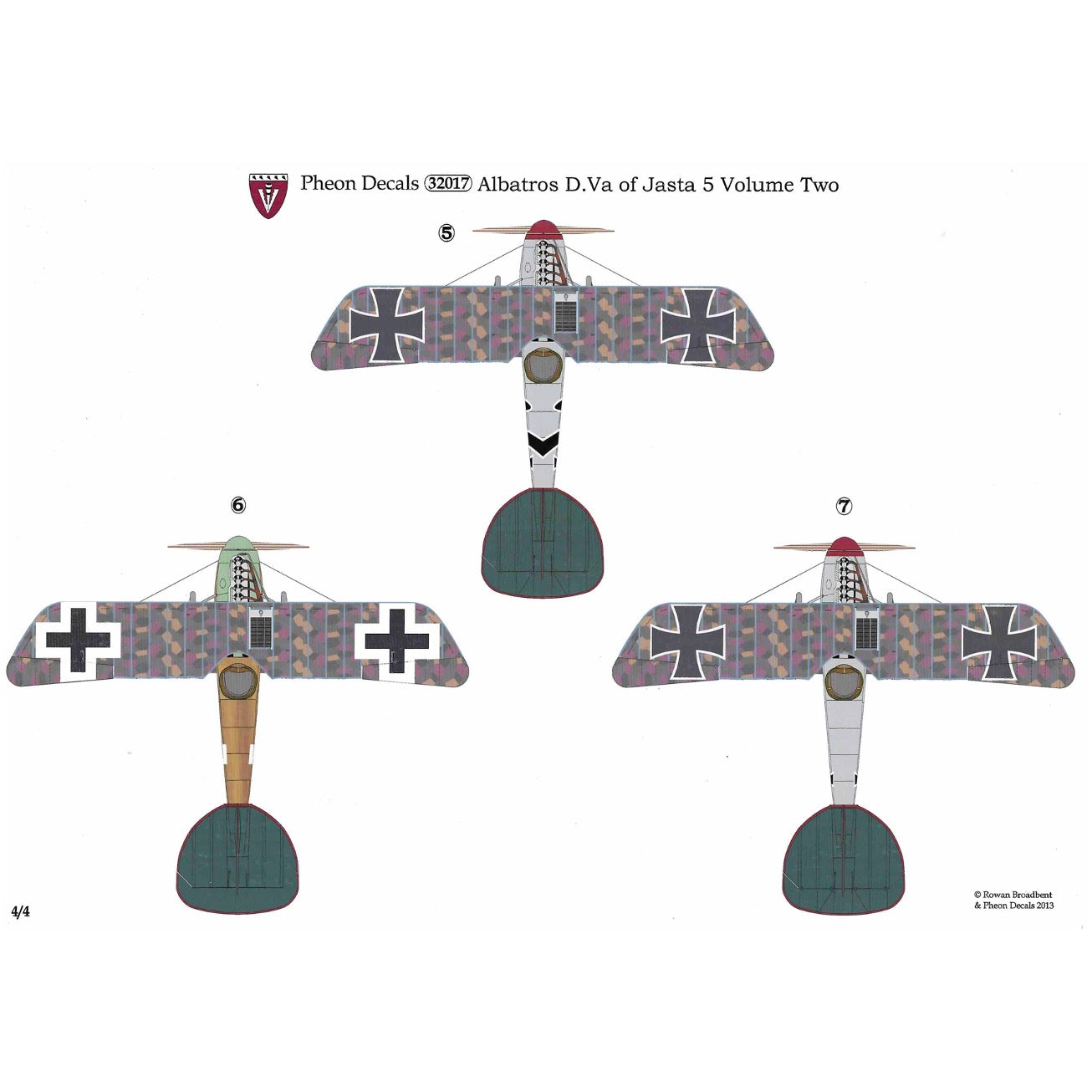 1/32 - Albatros D.Va - Jasta 5 - Vol 1