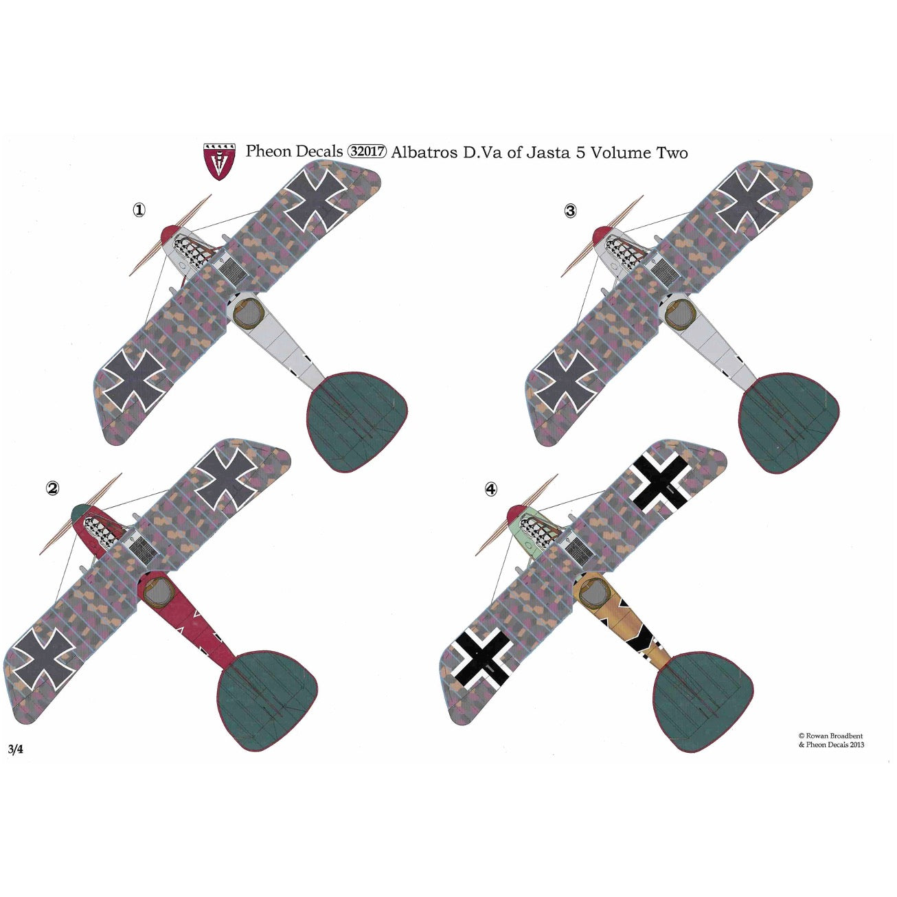 1/32 - Albatros D.Va - Jasta 5 - Vol 1