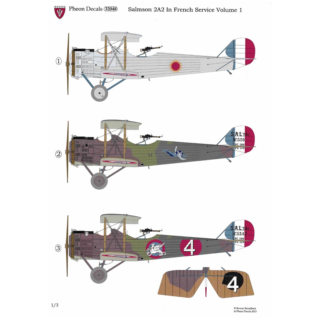 1/32 - Salmson 2A2 in French Service - Vol 1