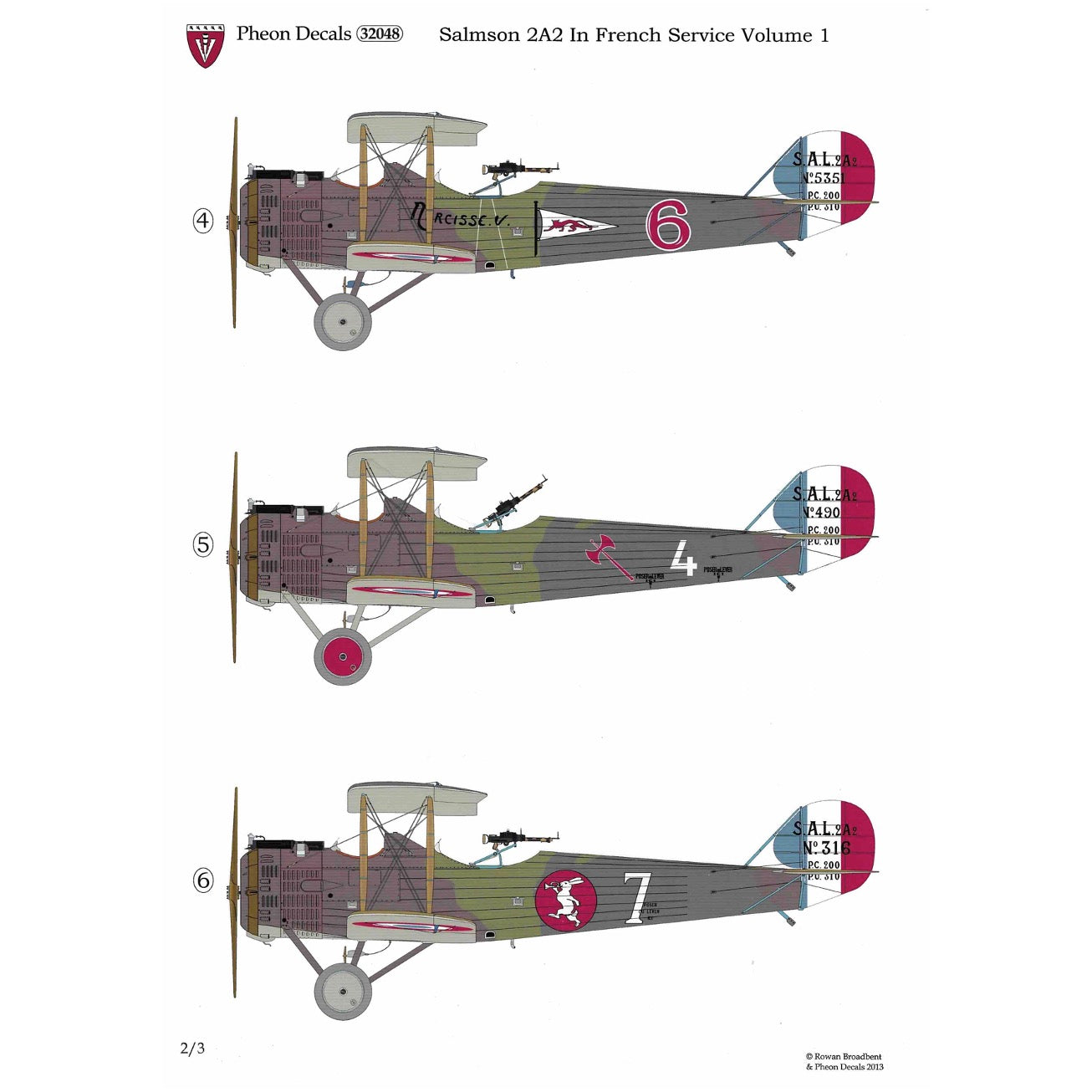 1/32 - Salmson 2A2 in French Service - Vol 1