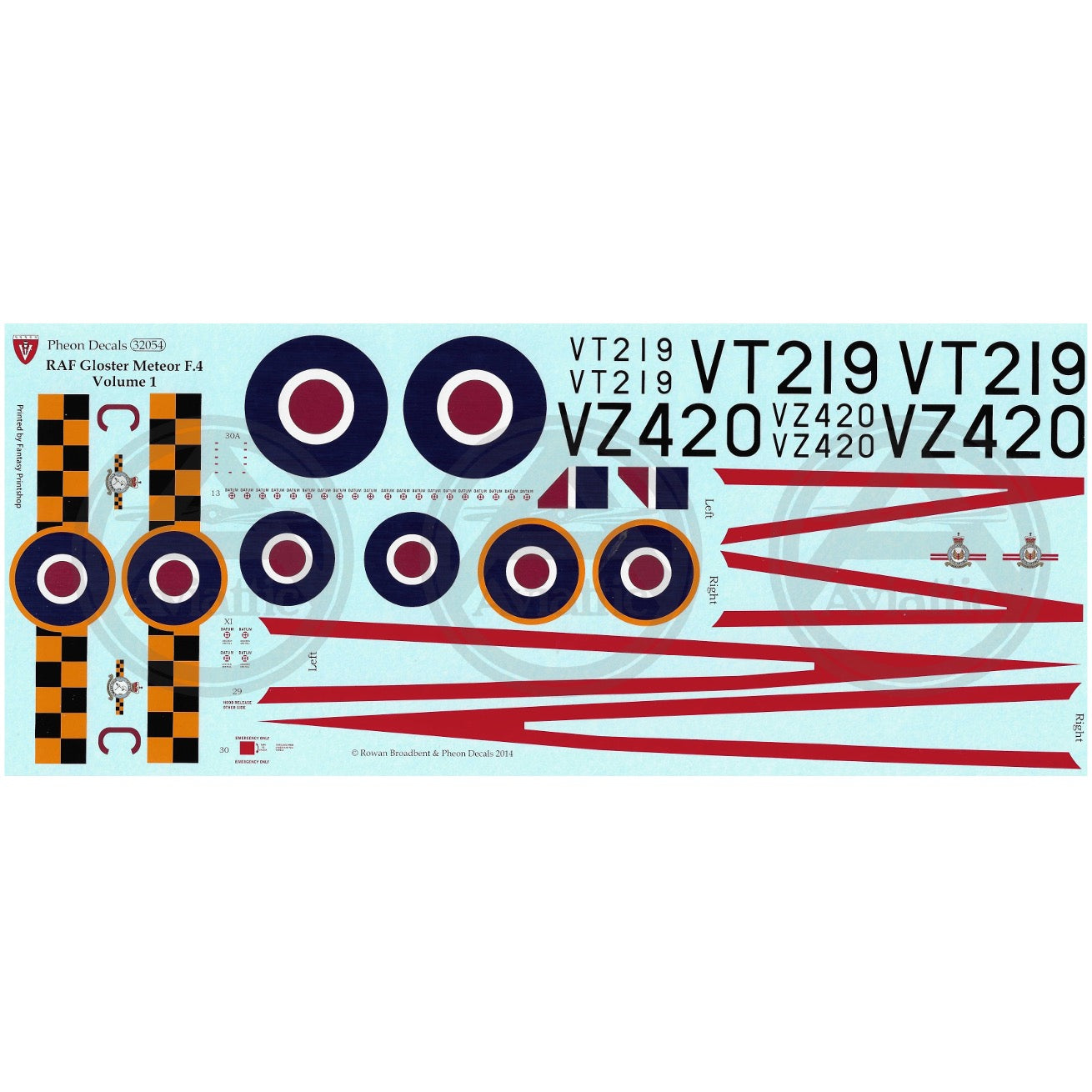 1/32 - RAF Gloster Meteor FMK4 Vol. 1