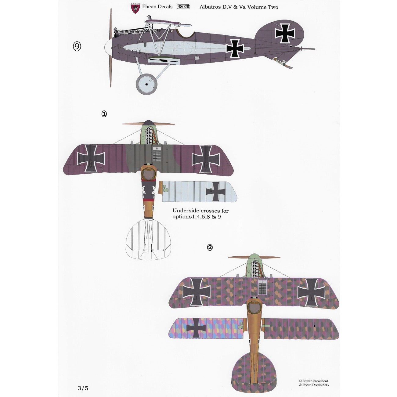 1/48 - Albatros D.V/Va - Vol 2