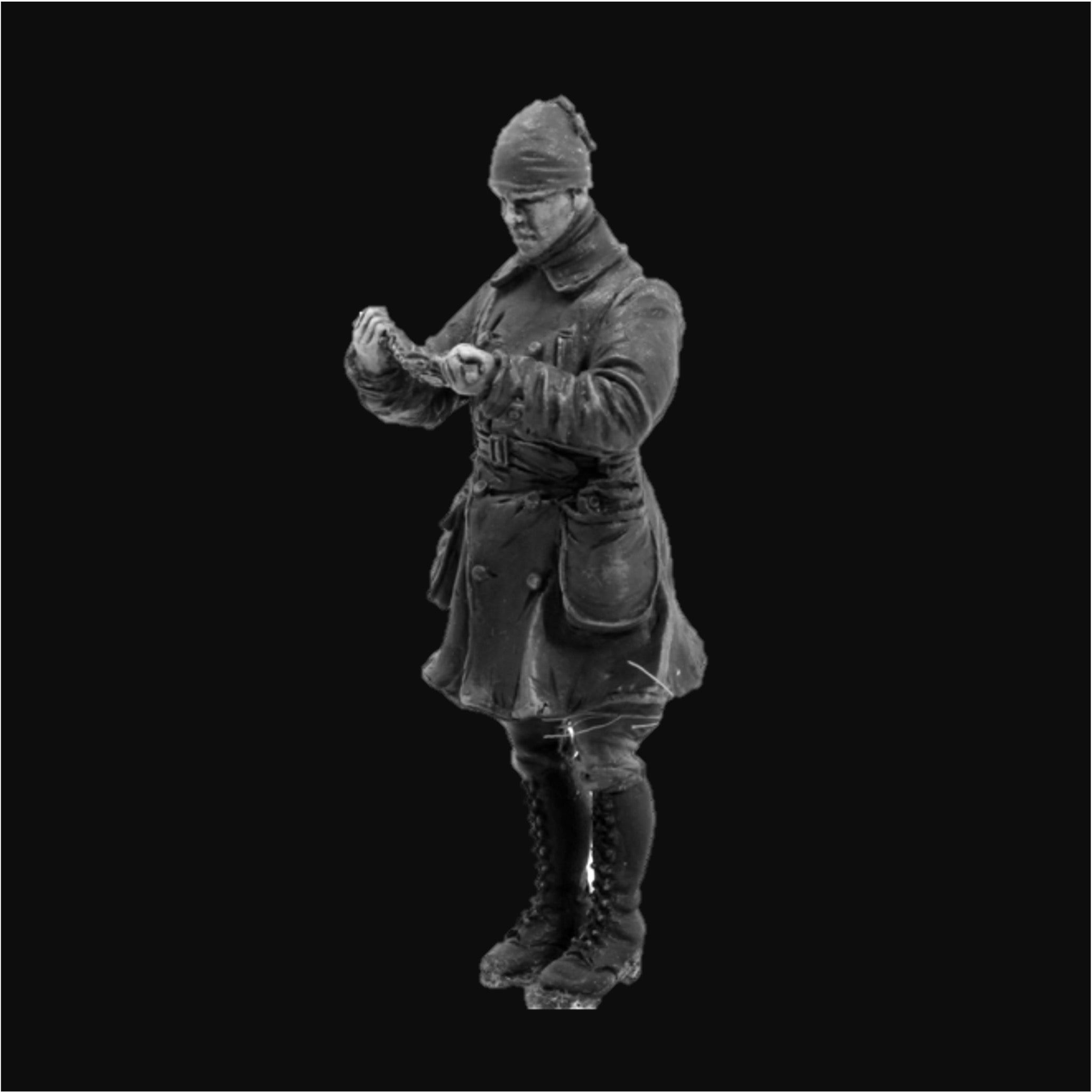1/32 - USAAS pilot with face mask