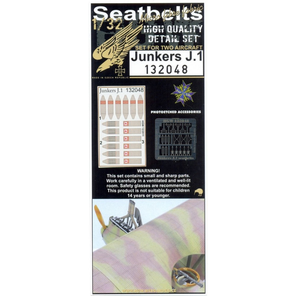 1/32 - Seatbelts - Junkers J.I