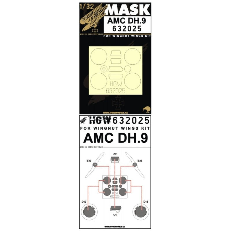 1/32 - AMC DH.9 - Kit Bundle