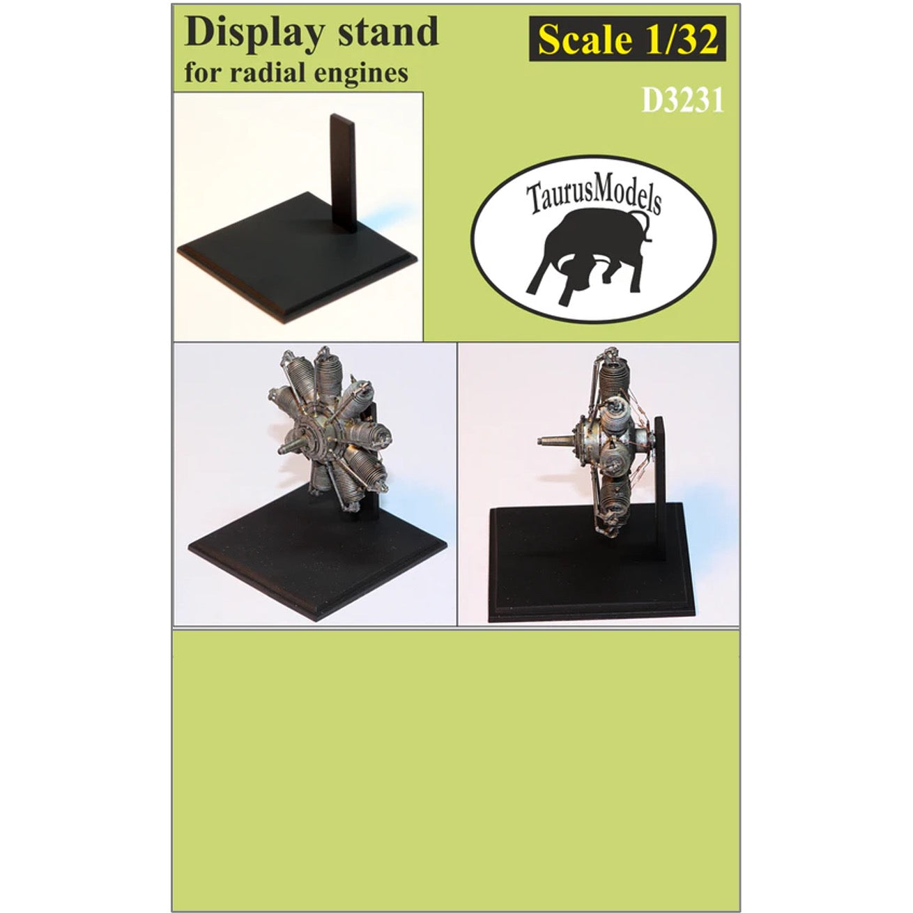 1/32 - Radial Engine - Display Stand