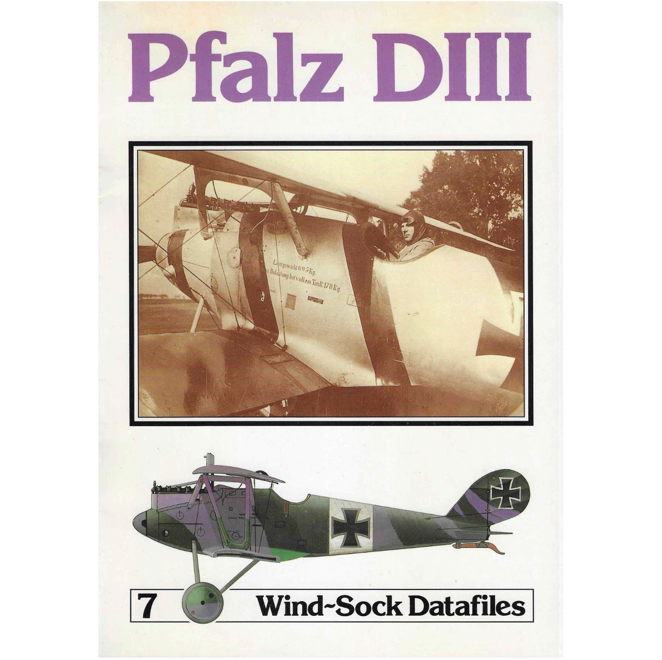 Windsock Datafile 7 - Pfalz D.III
