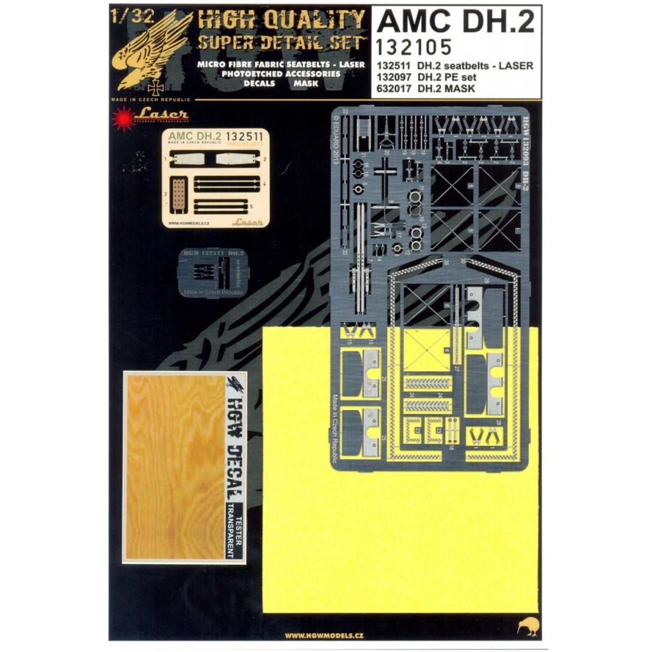 1/32 - Super Detail Set - AMC DH.2