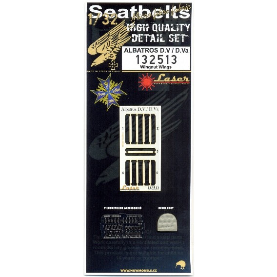 1/32 - Seatbelts & Pillow - Albatros D.V(a)
