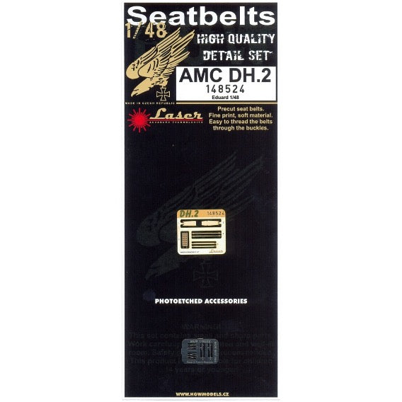 1/48 - Seatbelts - AMC DH.2
