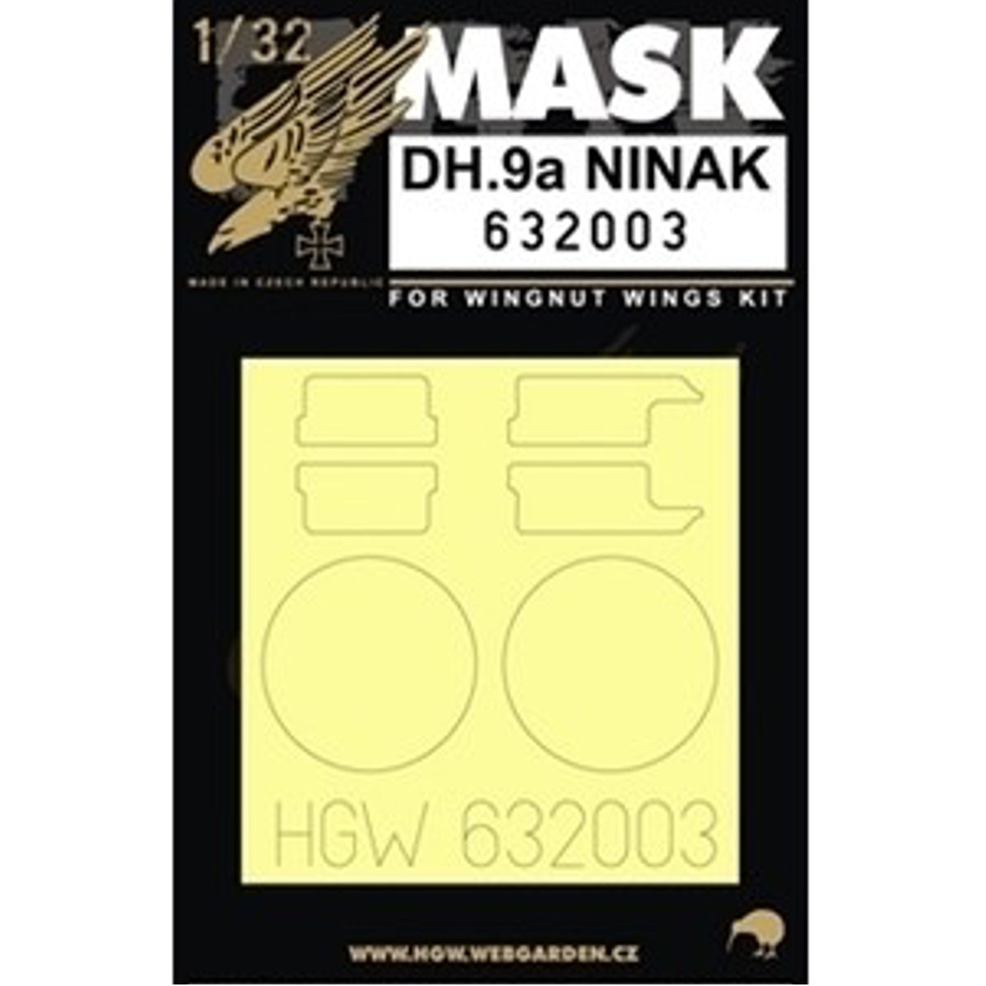 1/32 - Masks - DH.9a Ninak
