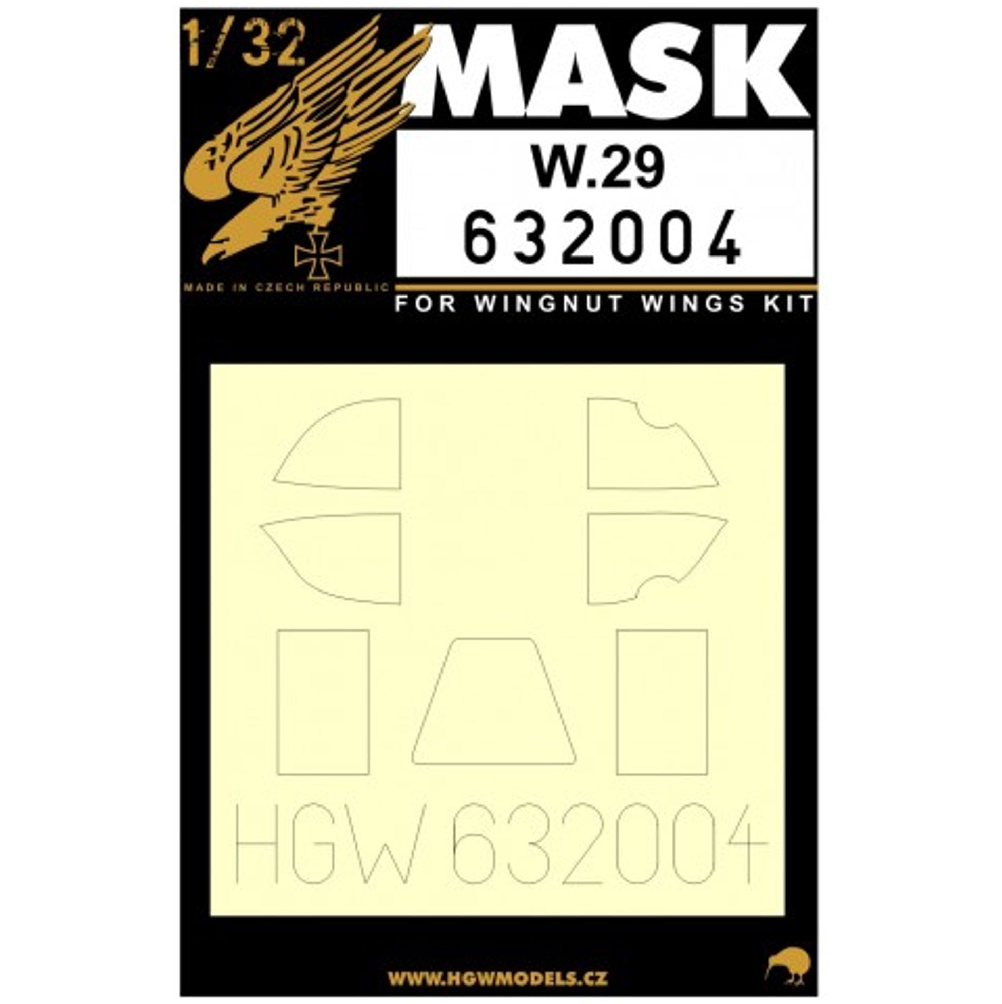 1/32 - Masks - Hansa-Brandenburg W.29