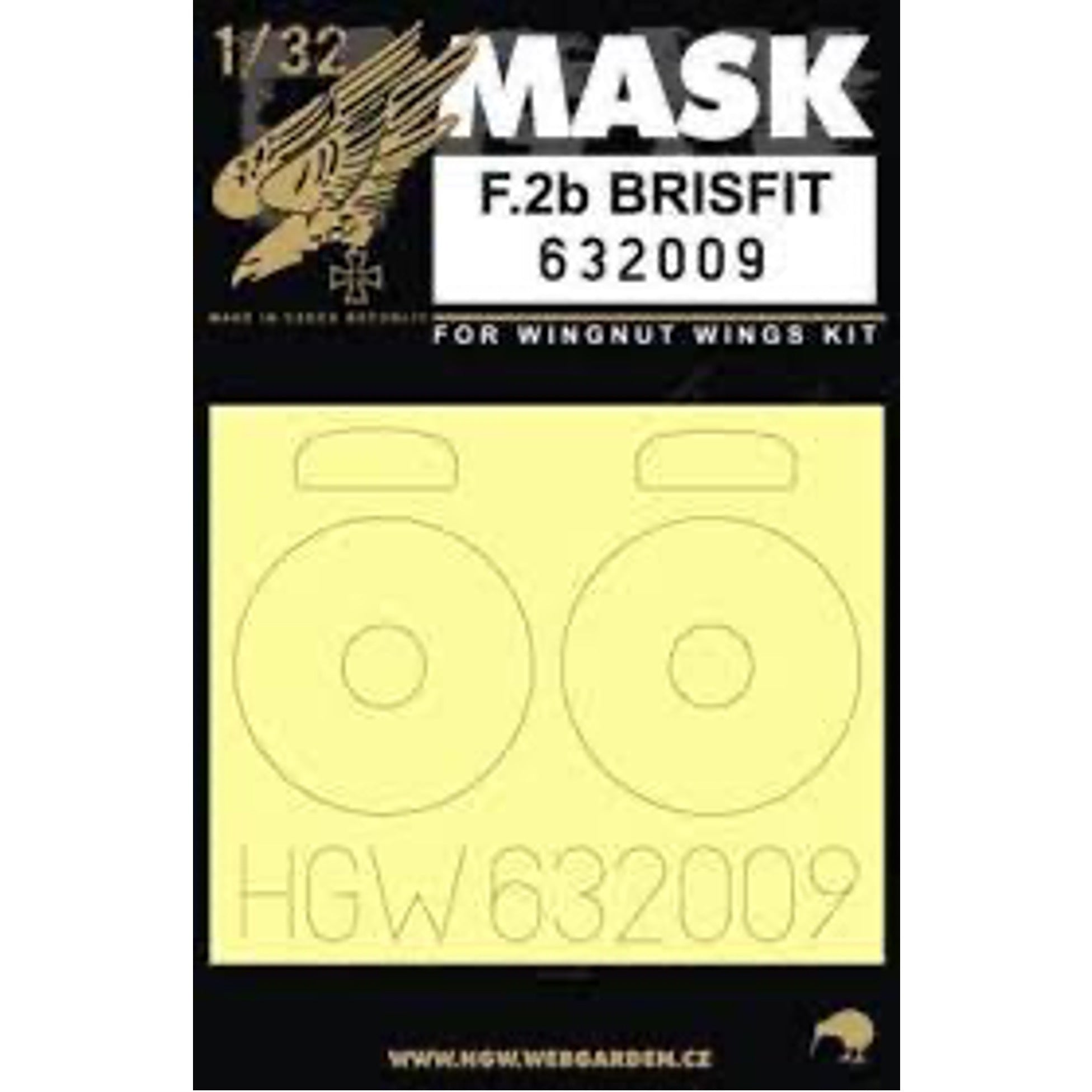 1/32 - Masks - Bristol F.2b