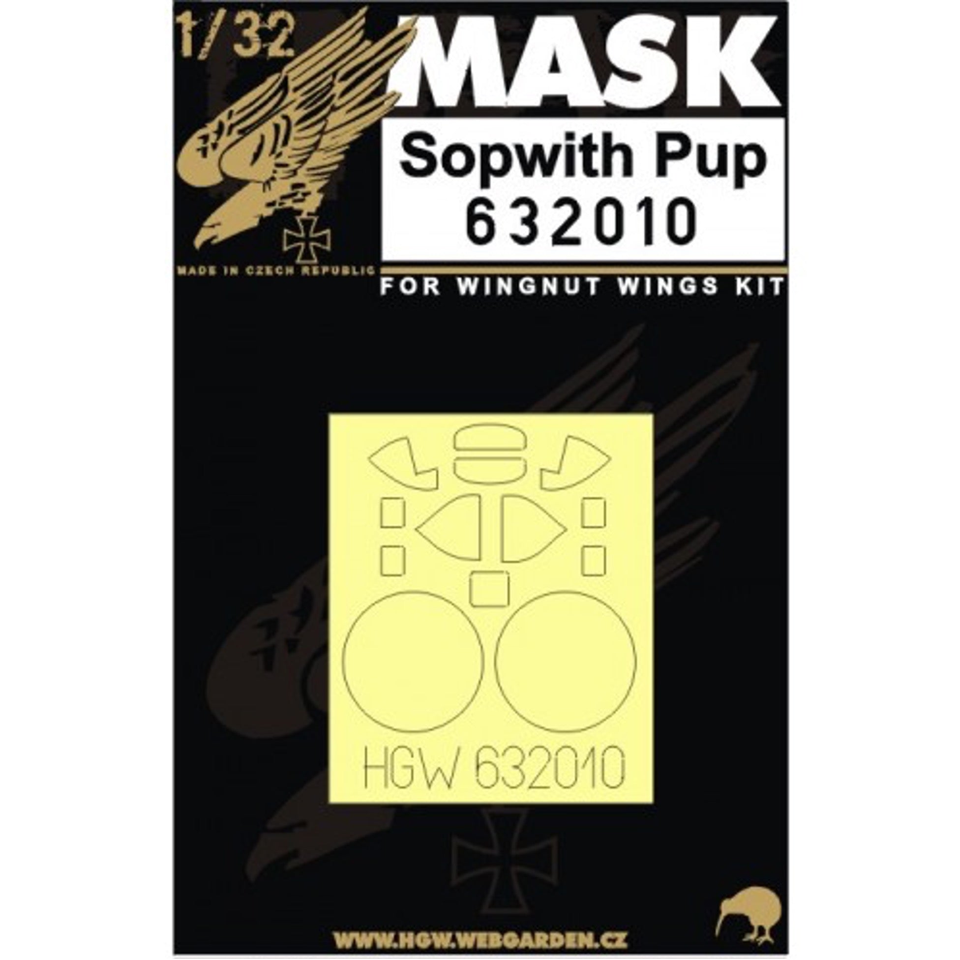 1/32 - Masks - Sopwith Pup