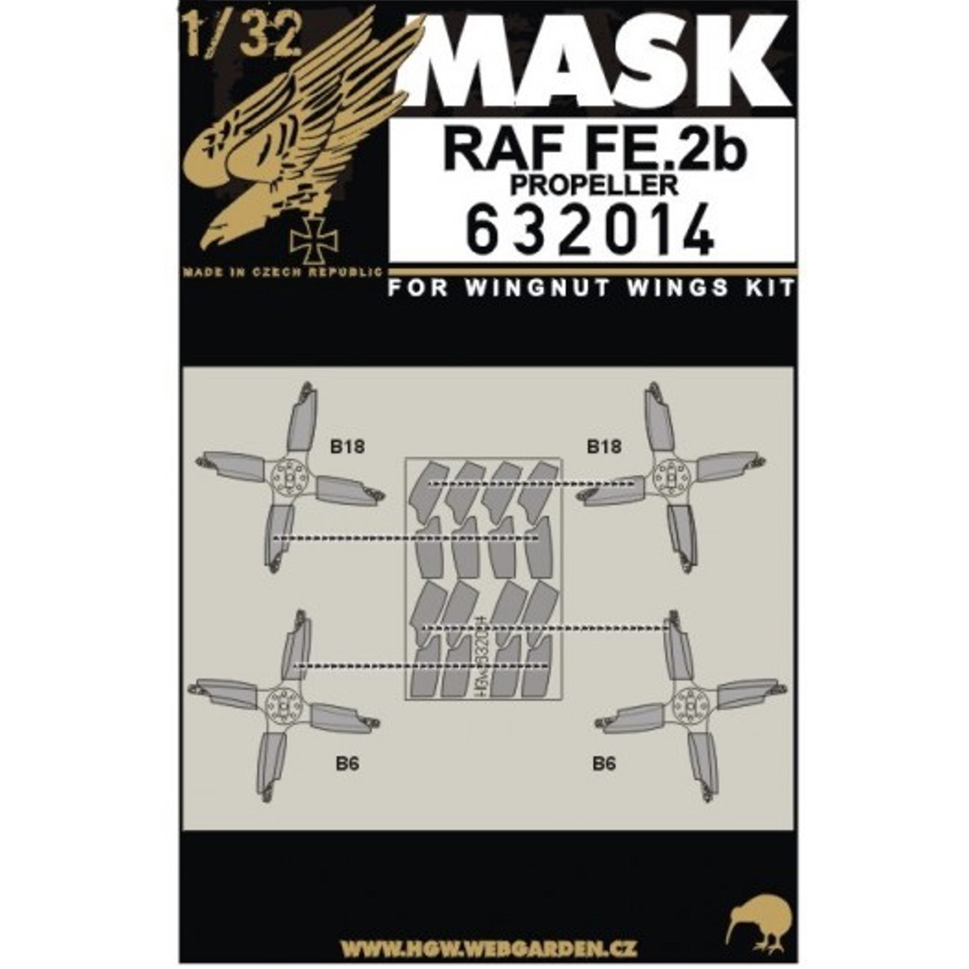 1/32 - Propeller Masks - Fe.2b