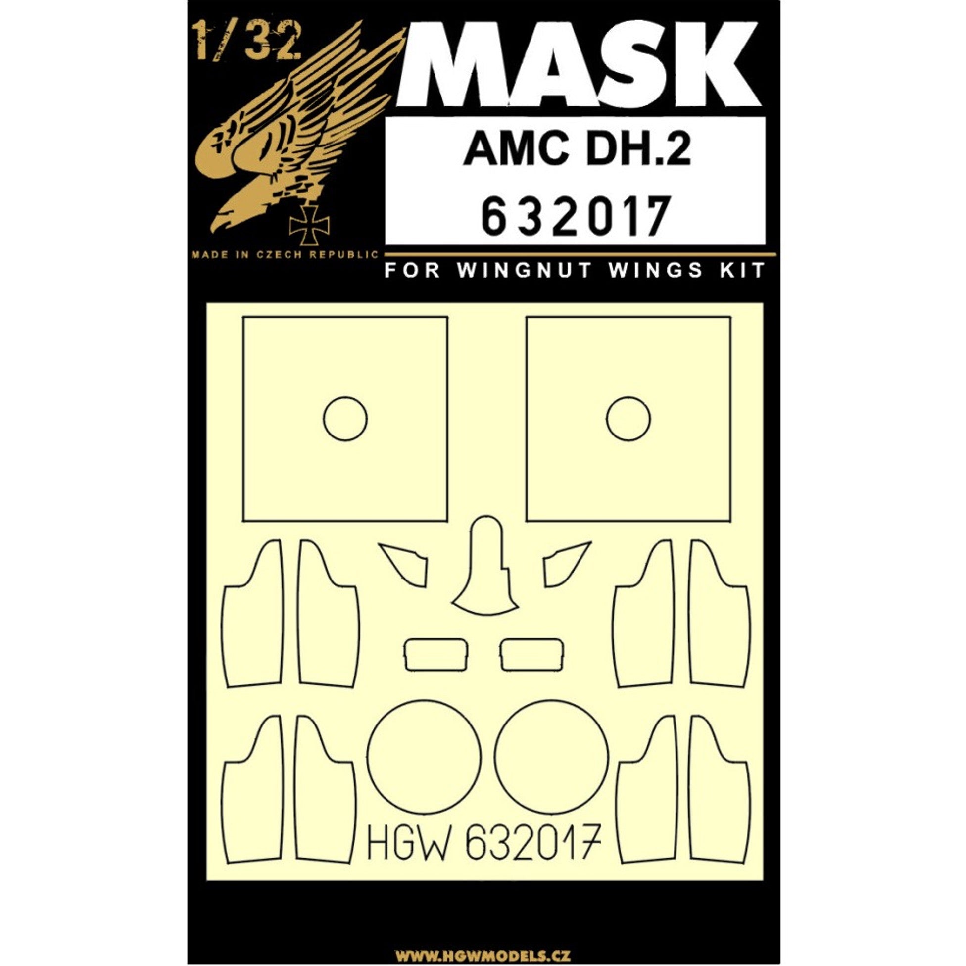1/32 - Masks - AMC DH.2