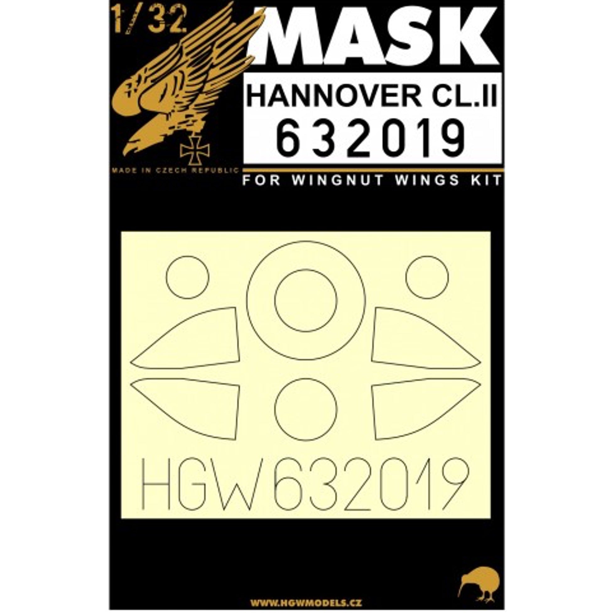 1/32 - Masks - Hannover CL.II