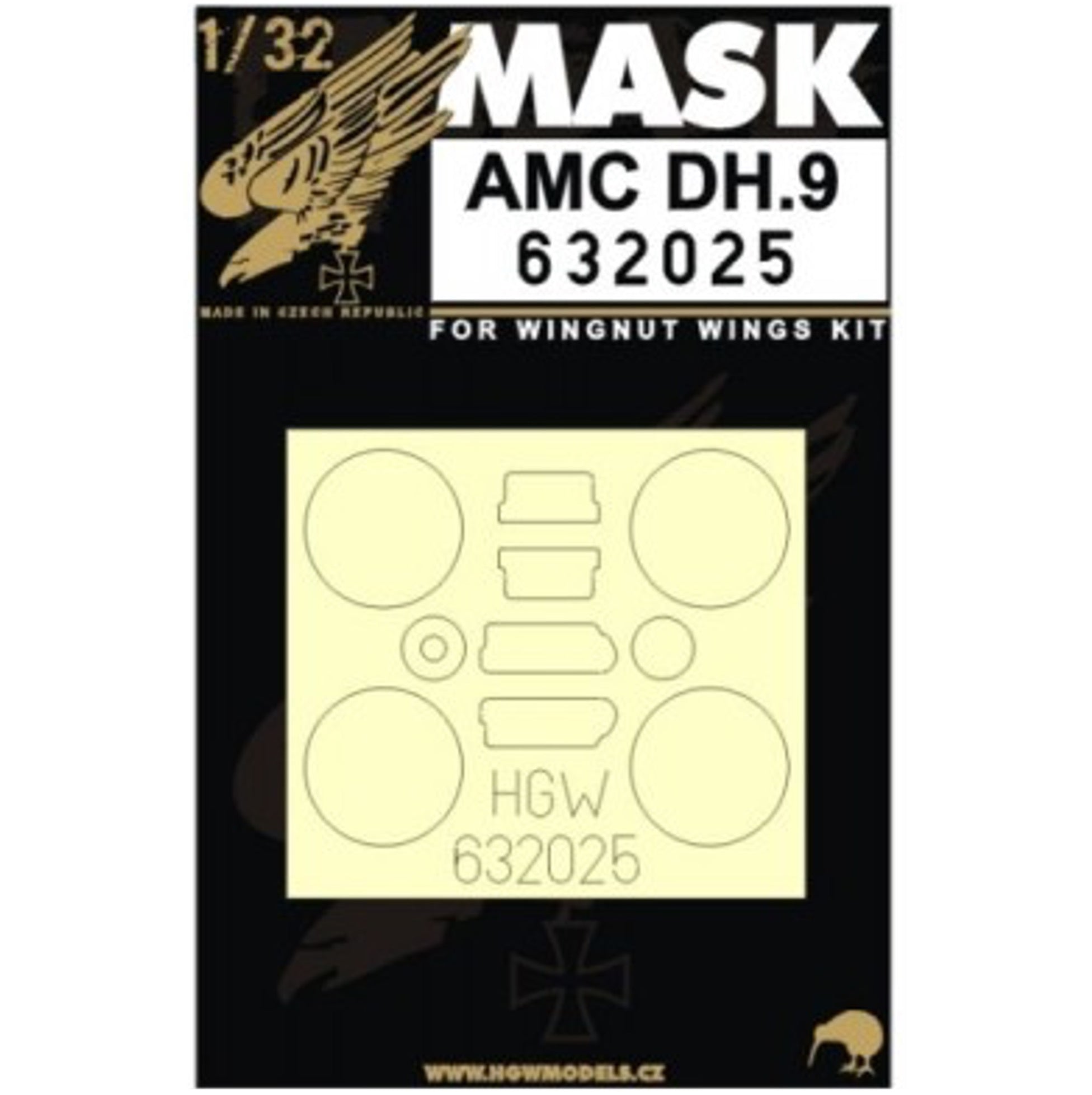 1/32 - Masks - AMC DH.9